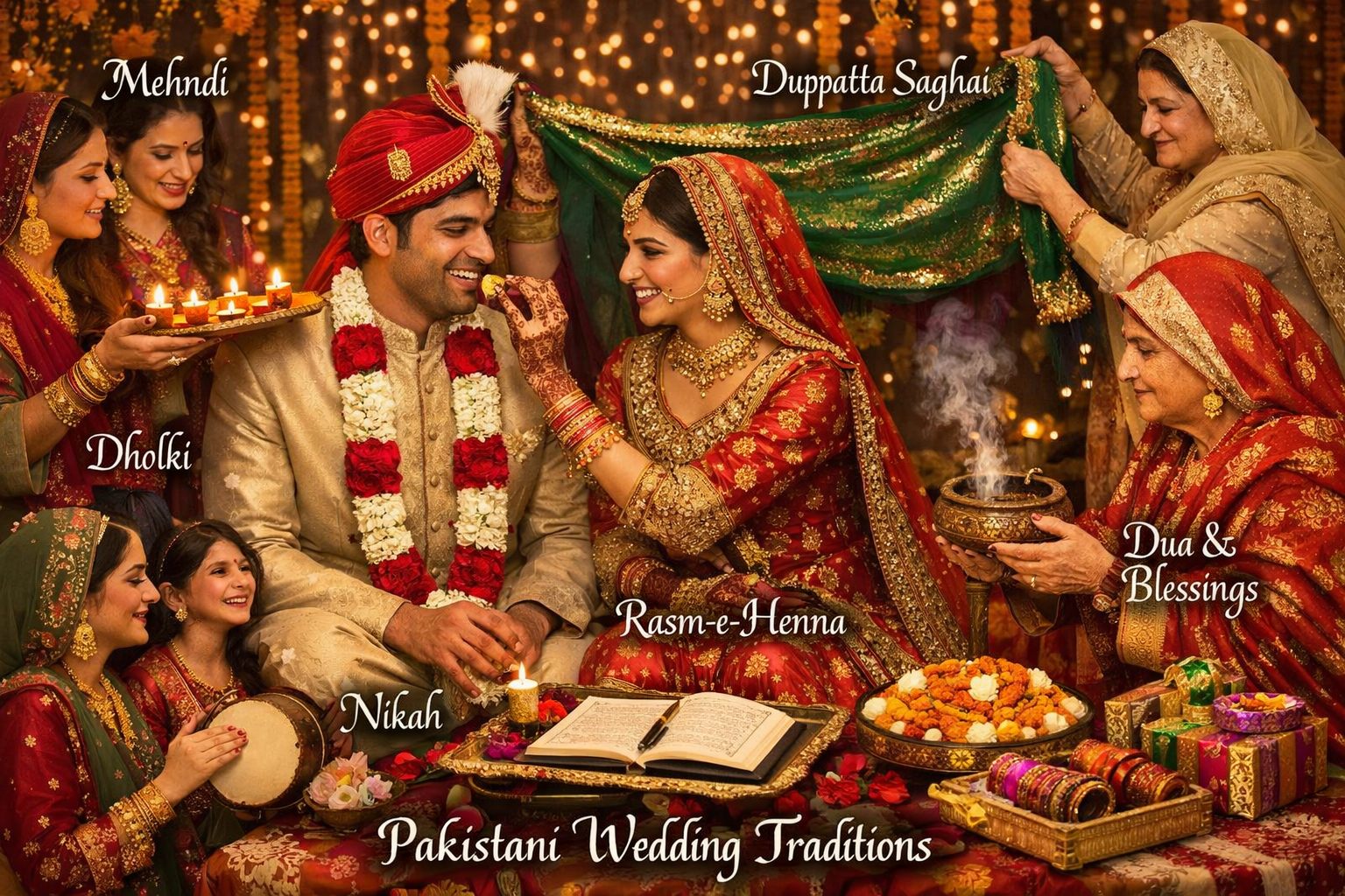 Pakistani wedding traditions