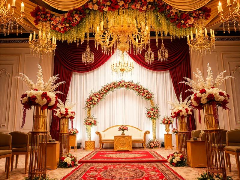 Engagement ceremony at Ismail Palace